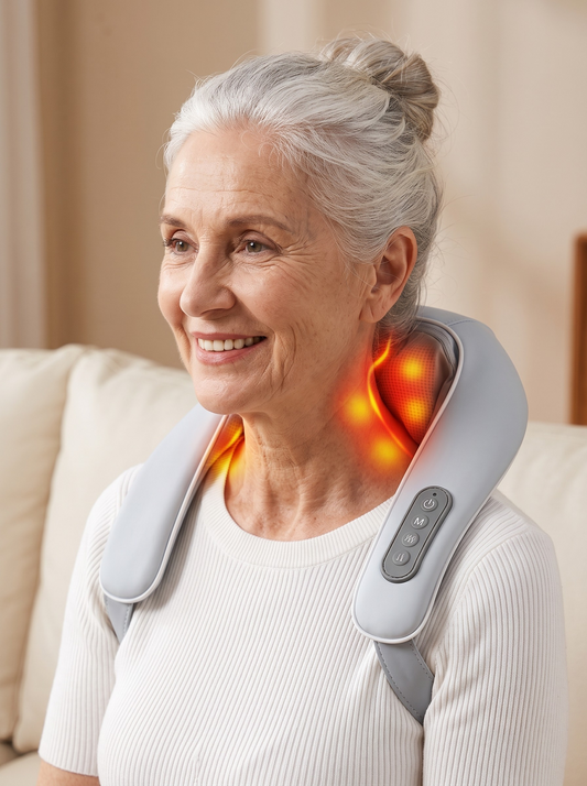 Ergonomic Upper Back & Tension Relief Massager