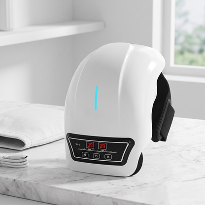 3D Smart Knee Massager with Infrared Heat & Remote EMS Pulse Therapy
