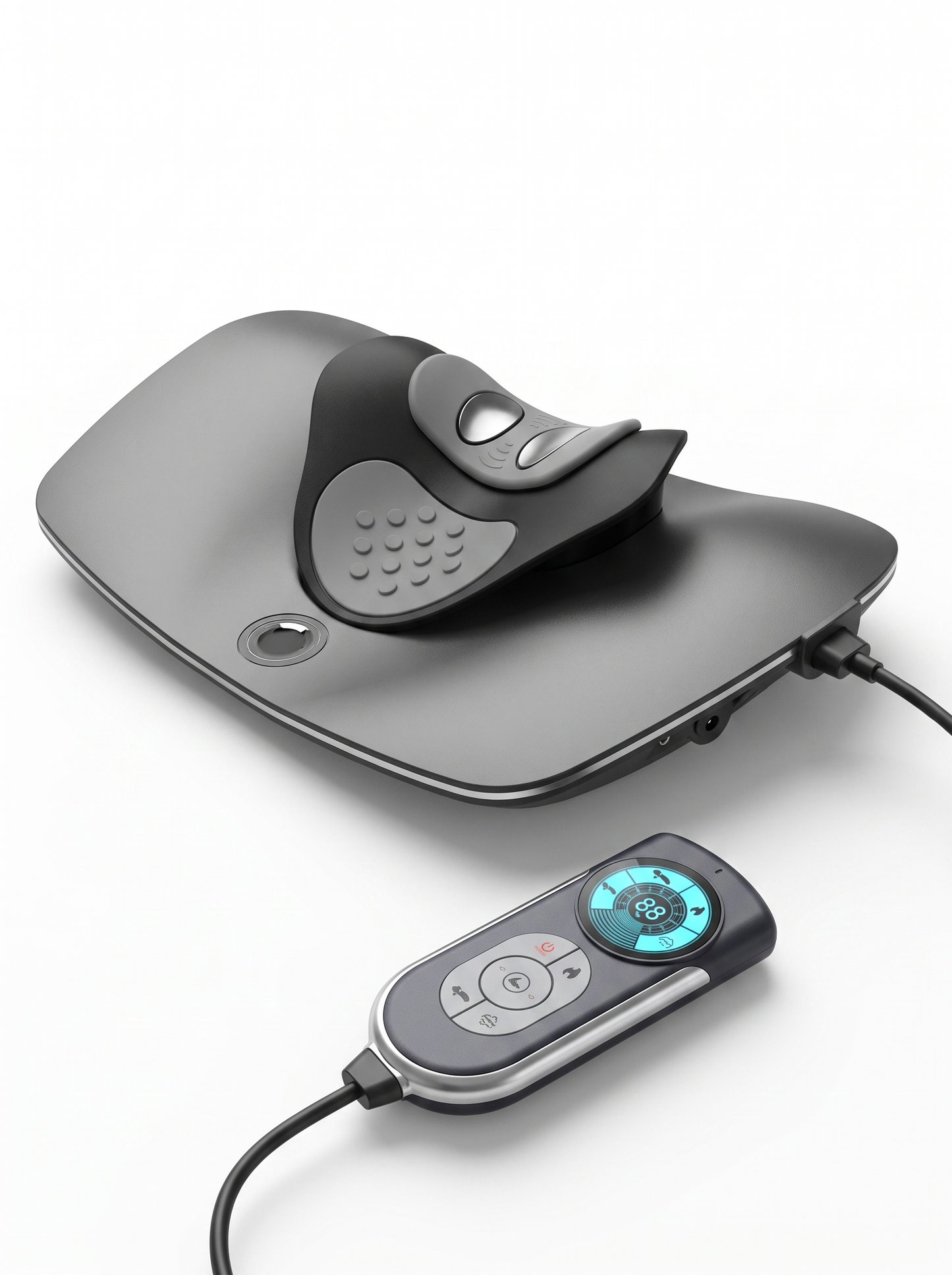 3D Orthopedic Cervical Spine Dynamic Traction Device with EMS & Heat