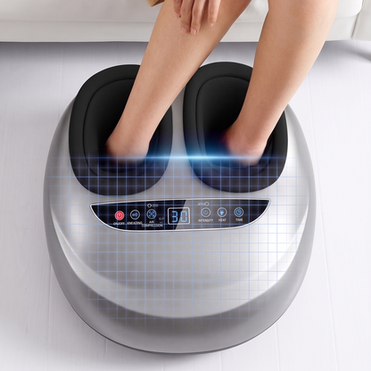 360° Air Compression & Deep Tissue Shiatsu Roller Machine with Heat