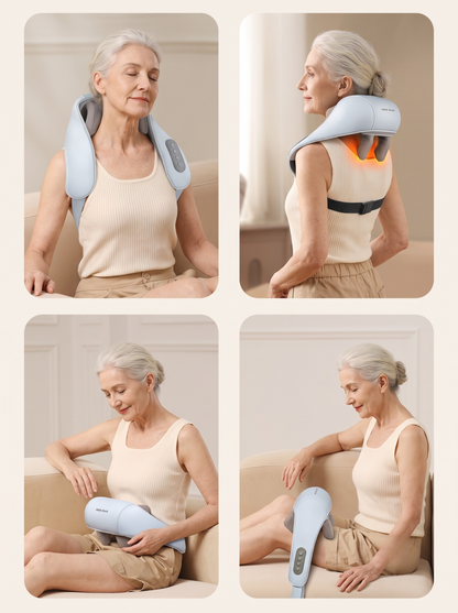 Ergonomic Upper Back & Tension Relief Massager